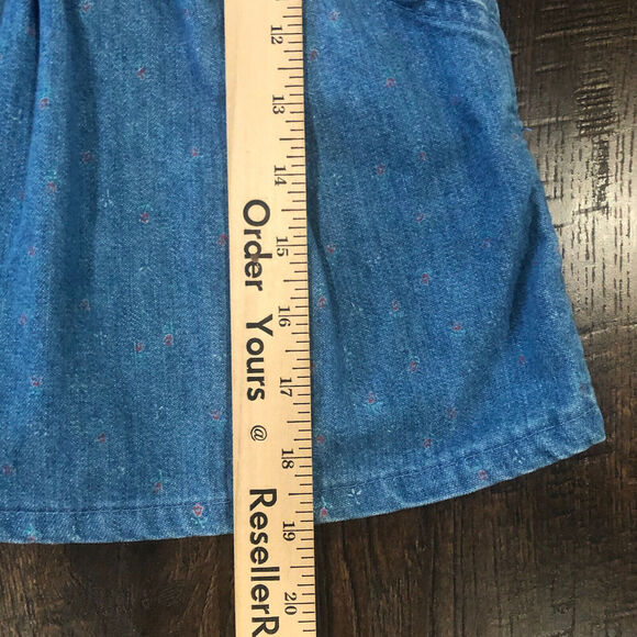 Vintage OshKosh B’Gosh Vestbak Overalls Pink Label Size 3T Flowers Made In USA - Picture 6 of 12